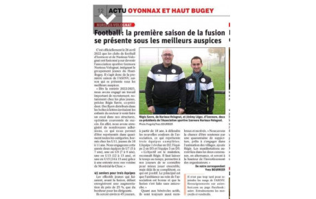 Le club à la une